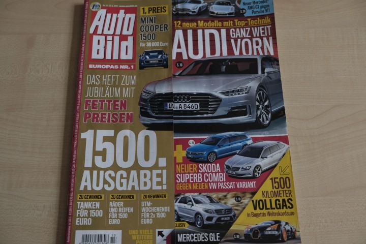 Deckblatt Auto Bild (13/2015)